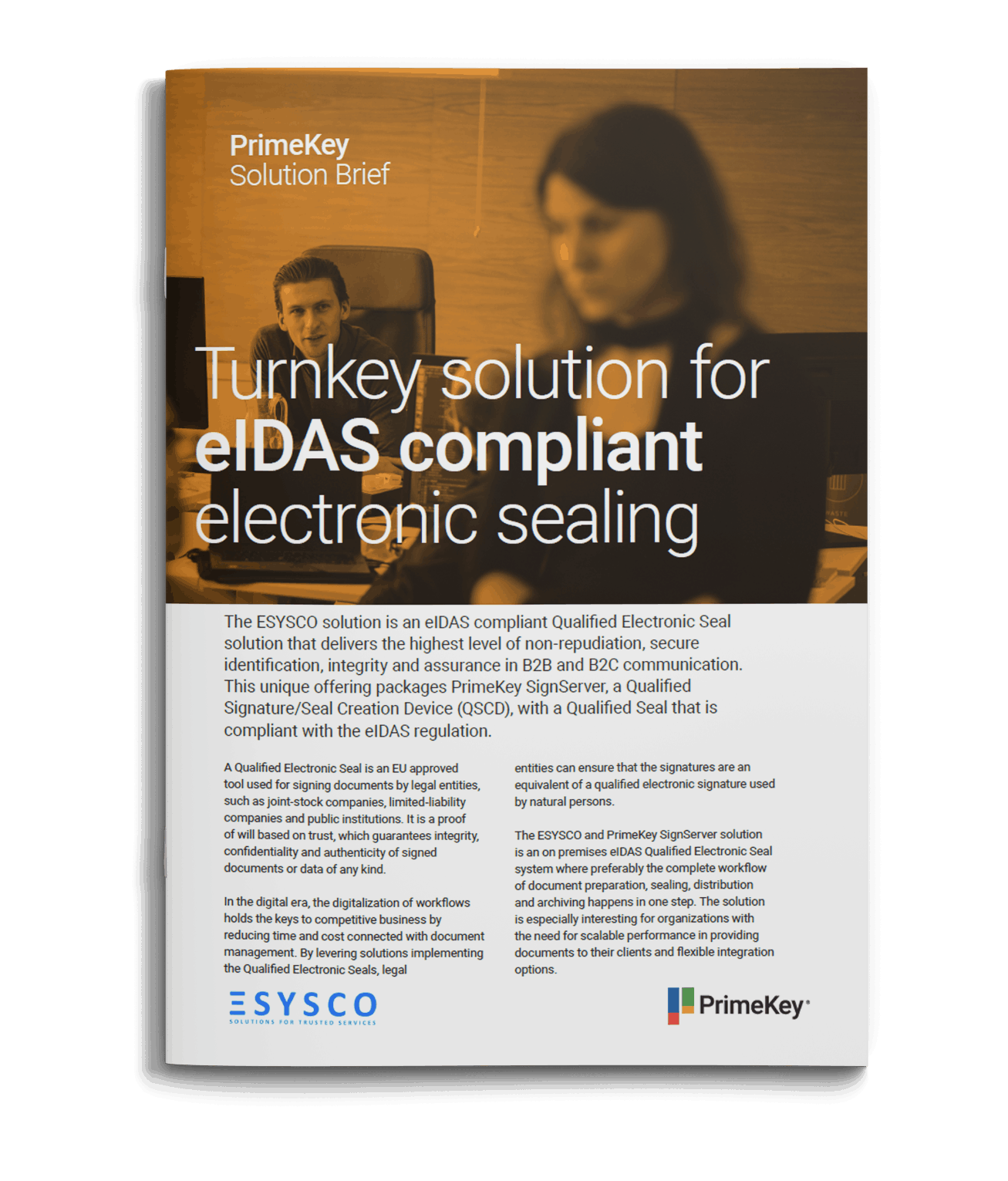 Qualified Electronic Seal ESYSCO